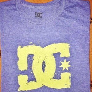 DC Shoe Logo Blue TEE 'XL'
